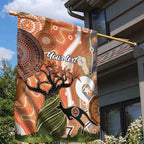 Aboriginal-Islanders NAIDOC Week Personalised Garden Flag Aboriginal Indigenous Art