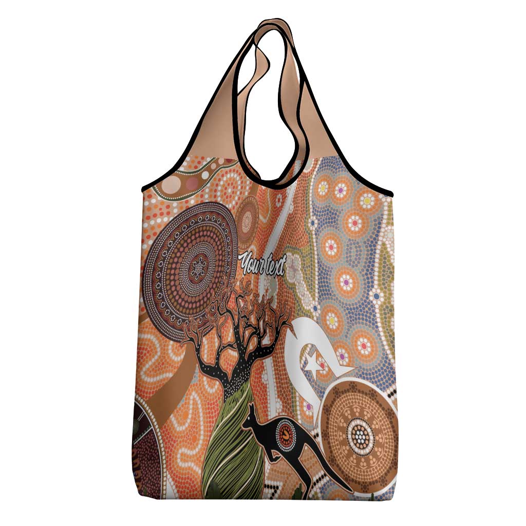 Aboriginal-Islanders NAIDOC Week Personalised Grocery Bag Aboriginal Indigenous Art