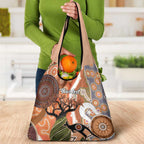 Aboriginal-Islanders NAIDOC Week Personalised Grocery Bag Aboriginal Indigenous Art