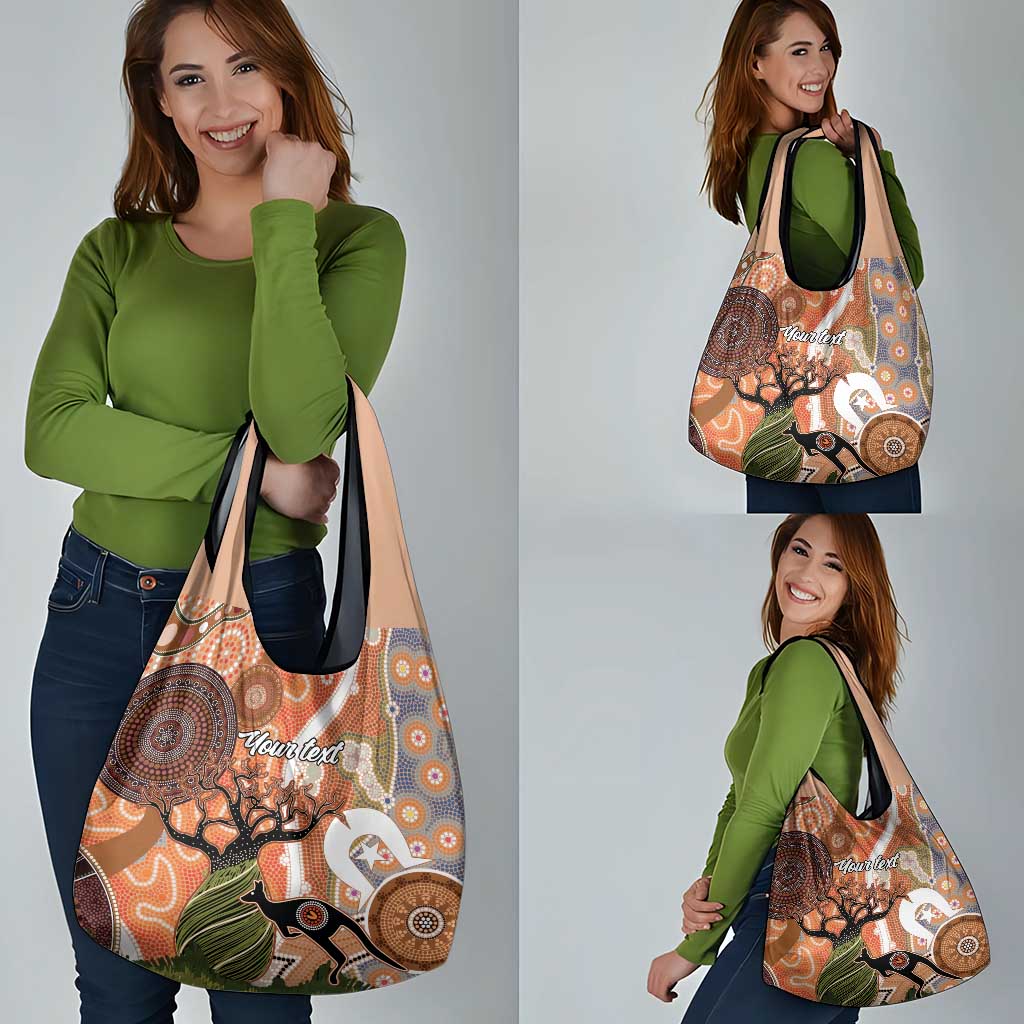 Aboriginal-Islanders NAIDOC Week Personalised Grocery Bag Aboriginal Indigenous Art