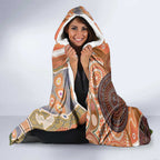 Aboriginal-Islanders NAIDOC Week Personalised Hooded Blanket Aboriginal Indigenous Art