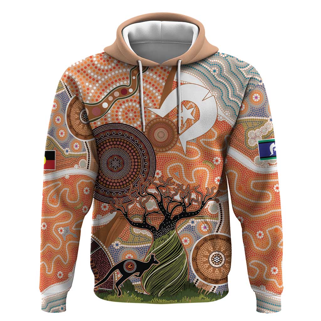 Aboriginal-Islanders NAIDOC Week Personalised Hoodie Aboriginal Indigenous Art