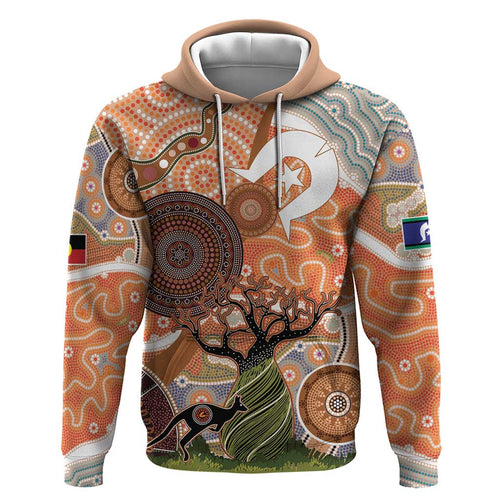 Aboriginal-Islanders NAIDOC Week Personalised Hoodie Aboriginal Indigenous Art