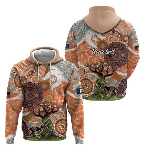 Aboriginal-Islanders NAIDOC Week Personalised Hoodie Aboriginal Indigenous Art