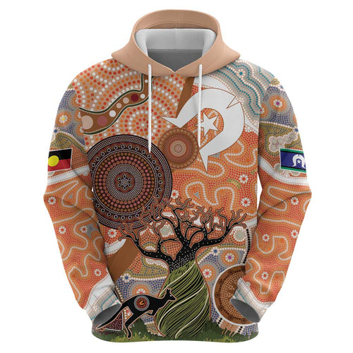 Aboriginal-Islanders NAIDOC Week Personalised Hoodie Aboriginal Indigenous Art