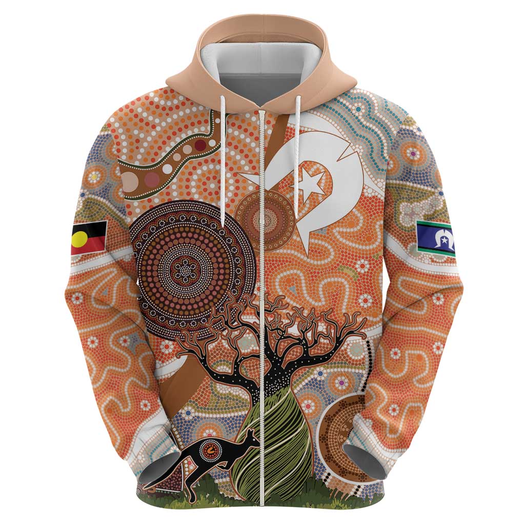 Aboriginal-Islanders NAIDOC Week Personalised Hoodie Aboriginal Indigenous Art