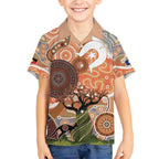 Aboriginal-Islanders NAIDOC Week Personalised Kid Hawaiian Shirt Aboriginal Indigenous Art