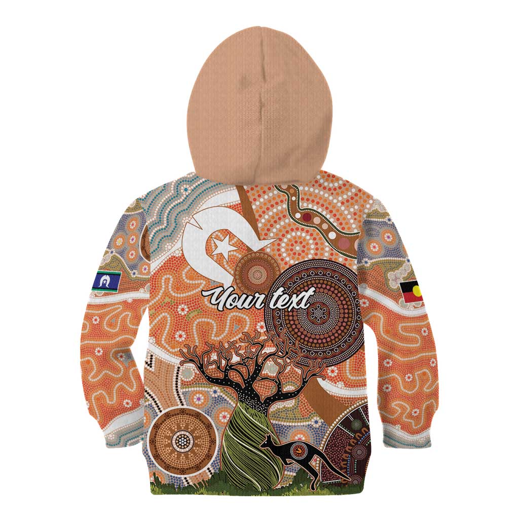 Aboriginal-Islanders NAIDOC Week Personalised Kid Hoodie Aboriginal Indigenous Art