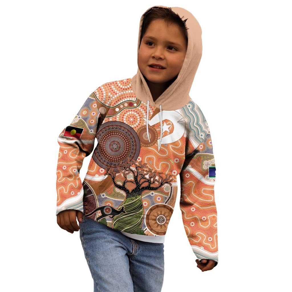 Aboriginal-Islanders NAIDOC Week Personalised Kid Hoodie Aboriginal Indigenous Art