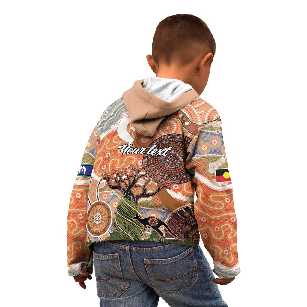 Aboriginal-Islanders NAIDOC Week Personalised Kid Hoodie Aboriginal Indigenous Art