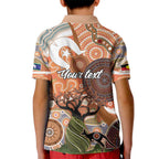 Aboriginal-Islanders NAIDOC Week Personalised Kid Polo Shirt Aboriginal Indigenous Art