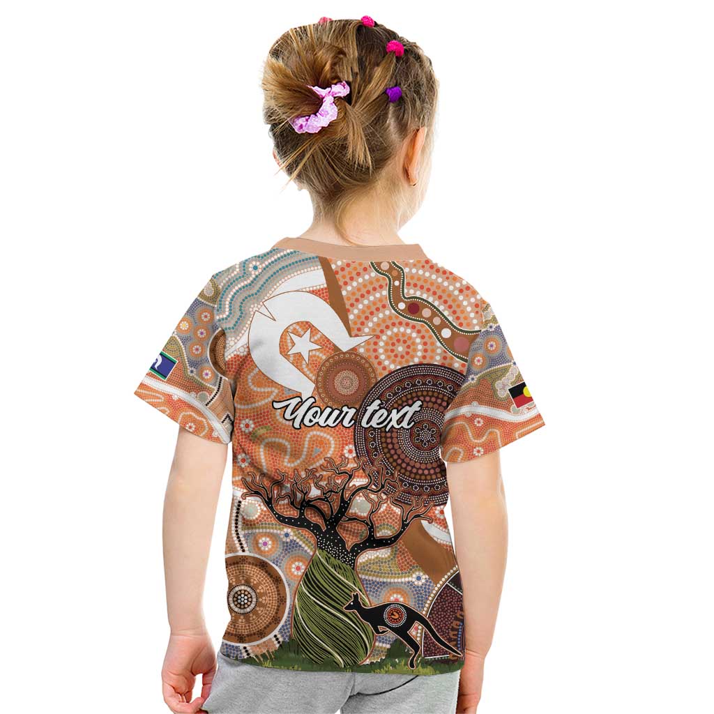 Aboriginal-Islanders NAIDOC Week Personalised Kid T Shirt Aboriginal Indigenous Art