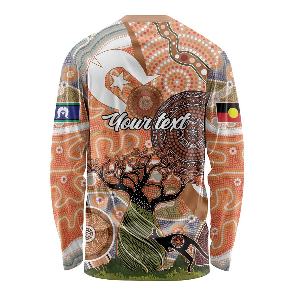Aboriginal-Islanders NAIDOC Week Personalised Long Sleeve Shirt Aboriginal Indigenous Art