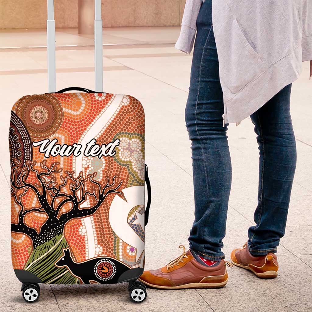 Aboriginal-Islanders NAIDOC Week Personalised Luggage Cover Aboriginal Indigenous Art