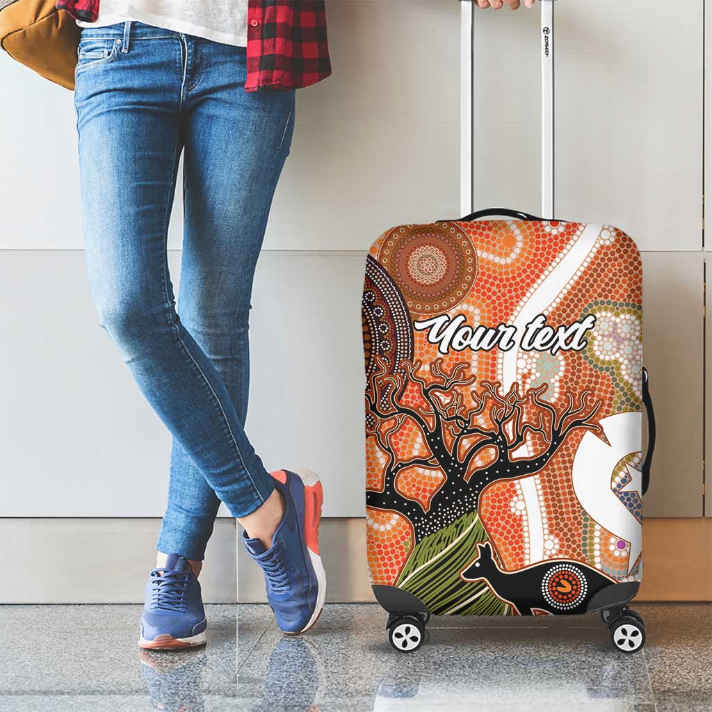 Aboriginal-Islanders NAIDOC Week Personalised Luggage Cover Aboriginal Indigenous Art