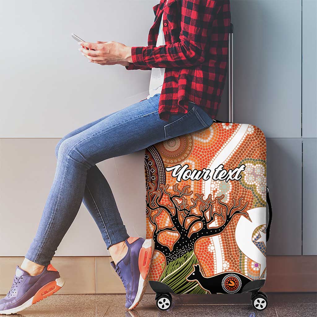 Aboriginal-Islanders NAIDOC Week Personalised Luggage Cover Aboriginal Indigenous Art