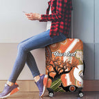 Aboriginal-Islanders NAIDOC Week Personalised Luggage Cover Aboriginal Indigenous Art