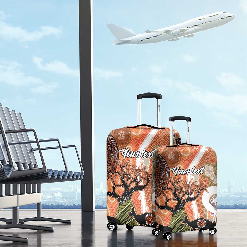 Aboriginal-Islanders NAIDOC Week Personalised Luggage Cover Aboriginal Indigenous Art