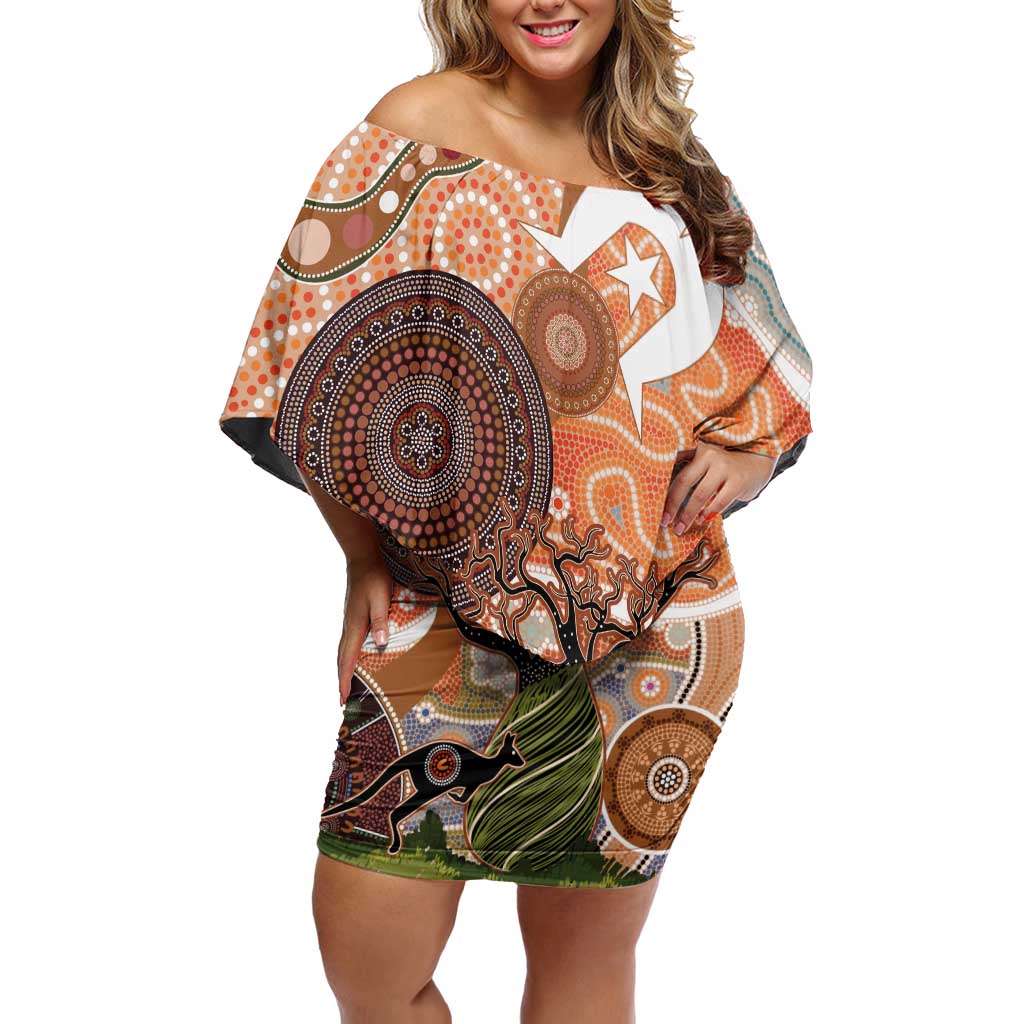 Personalised Tonga Christmas Off Shoulder Short Dress Coat of Arms and Map Beautiful Merry Xmas Snowflake LT03