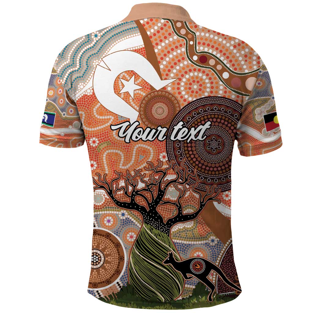 Aboriginal-Islanders NAIDOC Week Personalised Polo Shirt Aboriginal Indigenous Art
