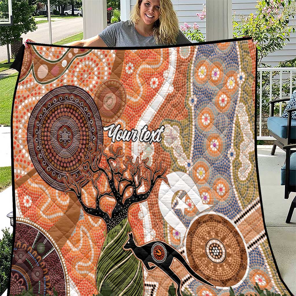 Aboriginal-Islanders NAIDOC Week Personalised Quilt Aboriginal Indigenous Art