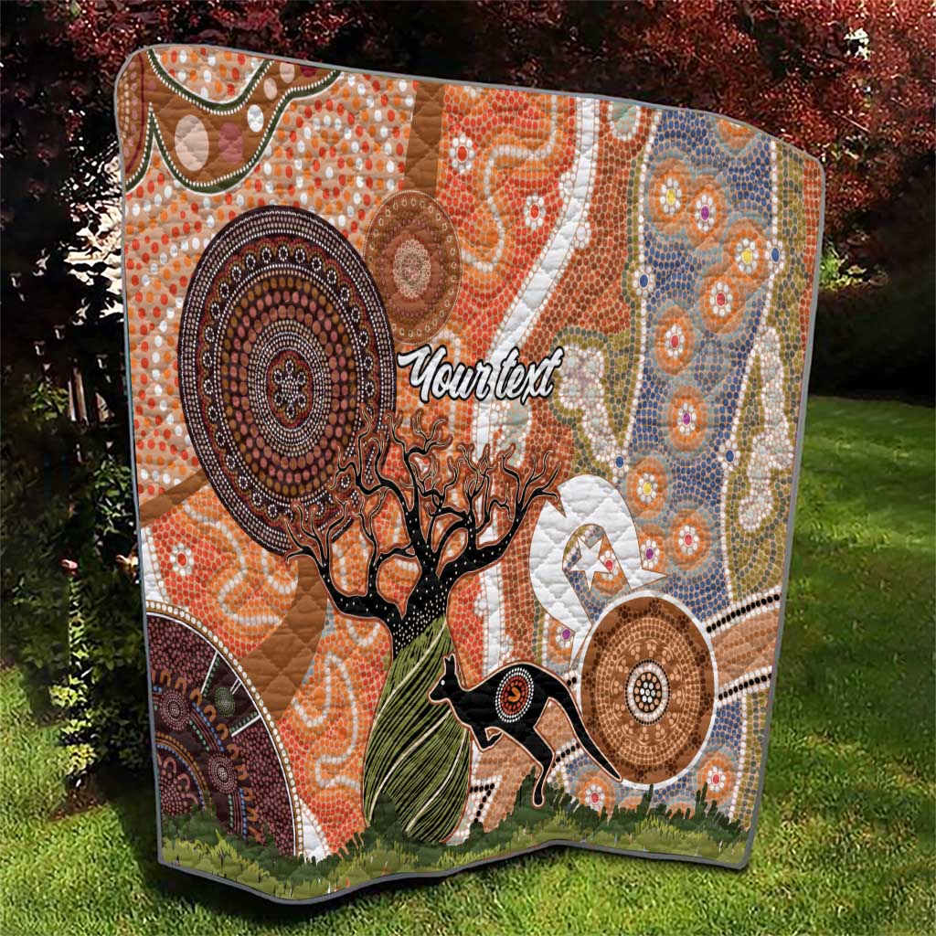 Aboriginal-Islanders NAIDOC Week Personalised Quilt Aboriginal Indigenous Art