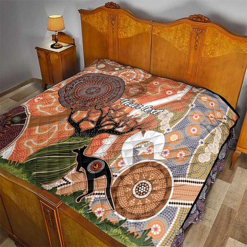 Aboriginal-Islanders NAIDOC Week Personalised Quilt Aboriginal Indigenous Art