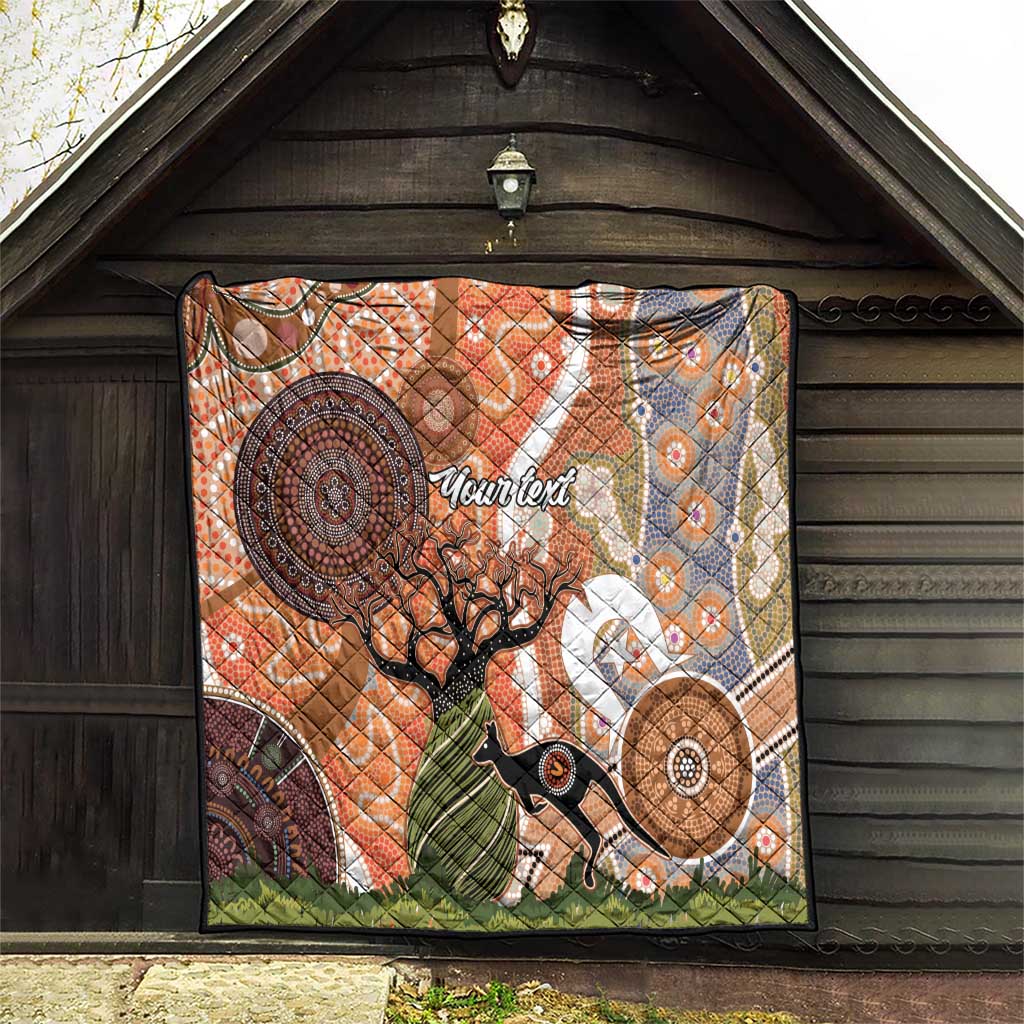 Aboriginal-Islanders NAIDOC Week Personalised Quilt Aboriginal Indigenous Art