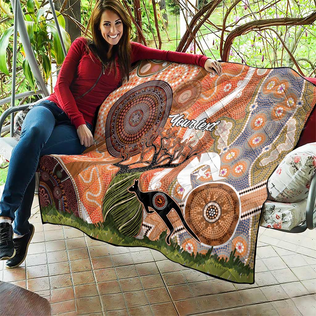 Aboriginal-Islanders NAIDOC Week Personalised Quilt Aboriginal Indigenous Art