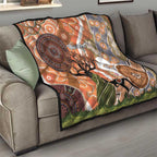 Aboriginal-Islanders NAIDOC Week Personalised Quilt Aboriginal Indigenous Art