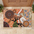 Aboriginal-Islanders NAIDOC Week Personalised Rubber Doormat Aboriginal Indigenous Art