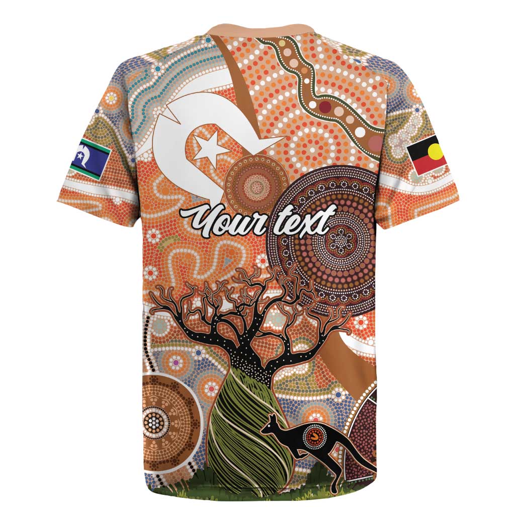 Aboriginal-Islanders NAIDOC Week Personalised Rugby Jersey Aboriginal Indigenous Art