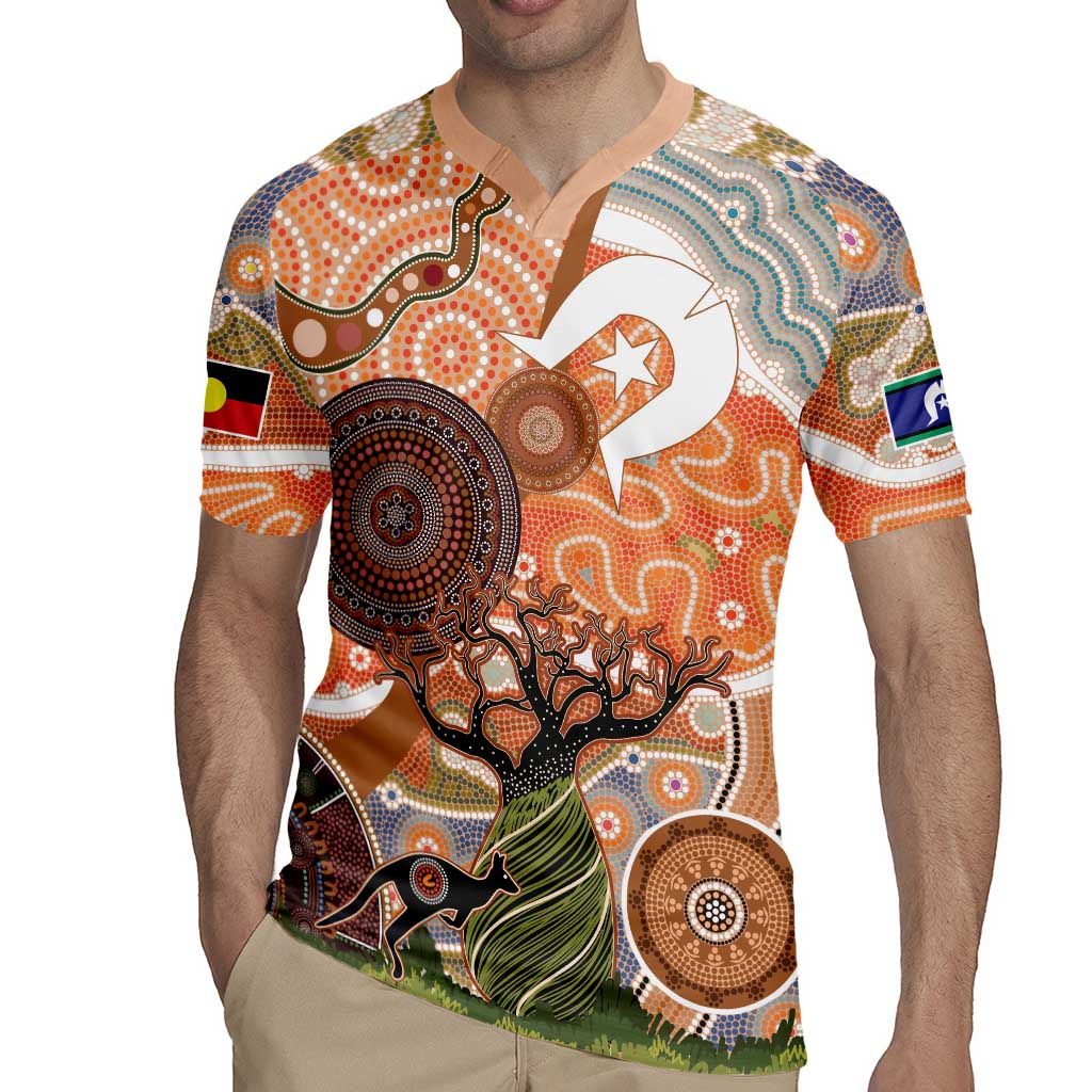 Aboriginal-Islanders NAIDOC Week Personalised Rugby Jersey Aboriginal Indigenous Art