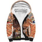 Aboriginal-Islanders NAIDOC Week Personalised Sherpa Hoodie Aboriginal Indigenous Art