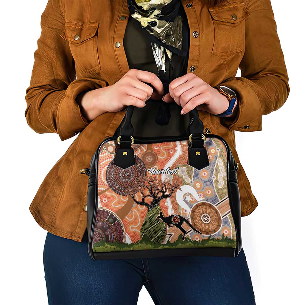 Aboriginal-Islanders NAIDOC Week Personalised Shoulder Handbag Aboriginal Indigenous Art