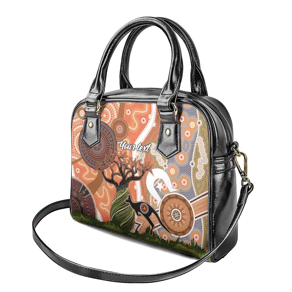 Aboriginal-Islanders NAIDOC Week Personalised Shoulder Handbag Aboriginal Indigenous Art
