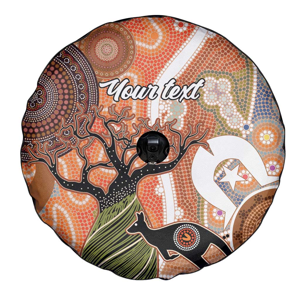 Aboriginal-Islanders NAIDOC Week Personalised Spare Tire Cover Aboriginal Indigenous Art