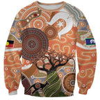Aboriginal-Islanders NAIDOC Week Personalised Sweatshirt Aboriginal Indigenous Art