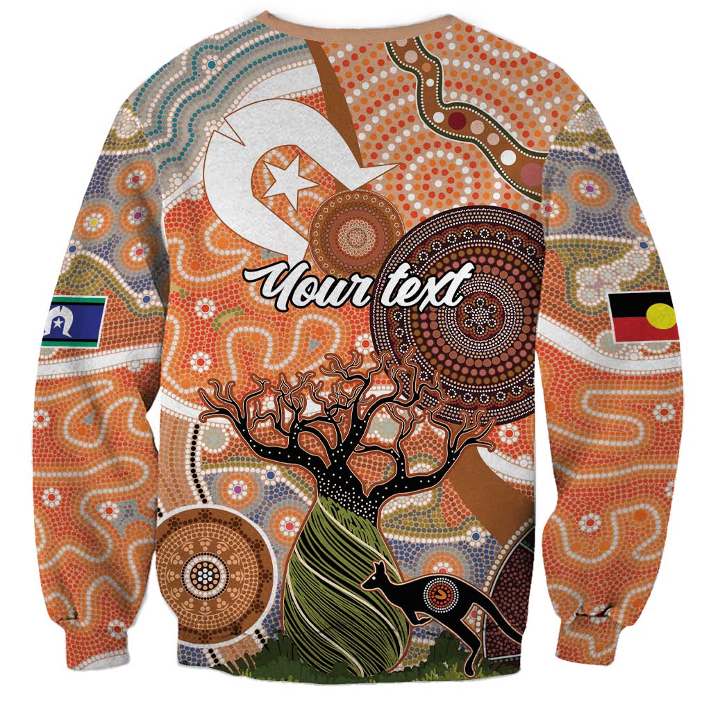 Aboriginal-Islanders NAIDOC Week Personalised Sweatshirt Aboriginal Indigenous Art