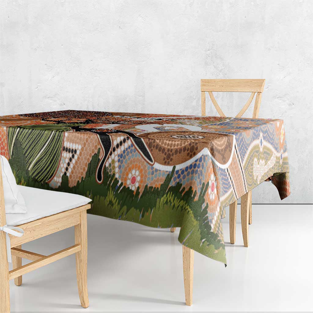 Aboriginal-Islanders NAIDOC Week Personalised Tablecloth Aboriginal Indigenous Art