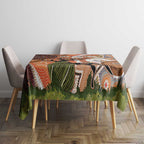 Aboriginal-Islanders NAIDOC Week Personalised Tablecloth Aboriginal Indigenous Art
