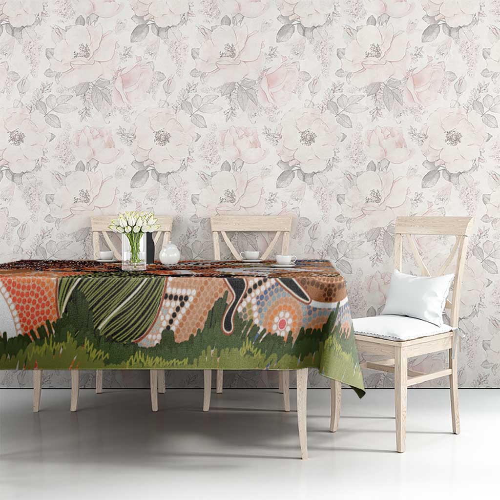 Aboriginal-Islanders NAIDOC Week Personalised Tablecloth Aboriginal Indigenous Art