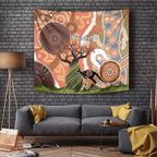 Aboriginal-Islanders NAIDOC Week Personalised Tapestry Aboriginal Indigenous Art