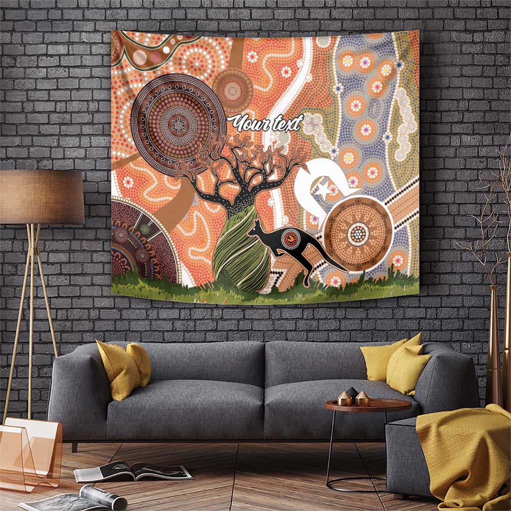 Aboriginal-Islanders NAIDOC Week Personalised Tapestry Aboriginal Indigenous Art