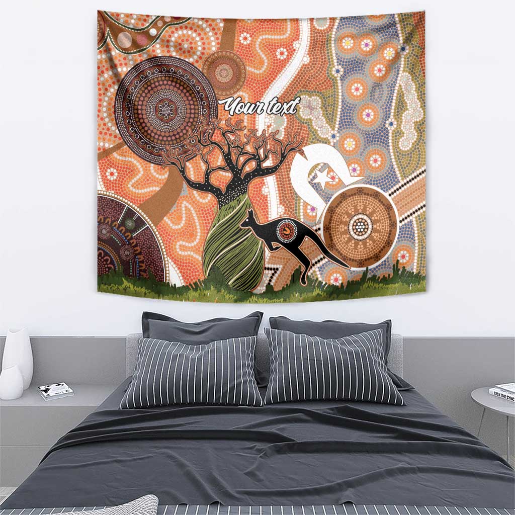 Aboriginal-Islanders NAIDOC Week Personalised Tapestry Aboriginal Indigenous Art