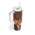 Aboriginal-Islanders NAIDOC Week Personalised Tumbler With Handle Aboriginal Indigenous Art