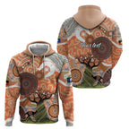 Aboriginal-Islanders NAIDOC Week Personalised Zip Hoodie Aboriginal Indigenous Art