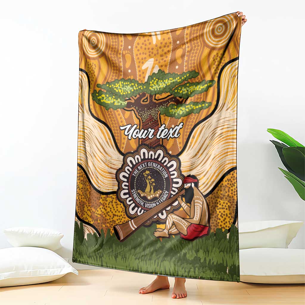 Aboriginal-Islanders NAIDOC Week Personalised Blanket Boab Tree Indigenous Art