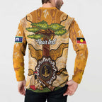 Aboriginal-Islanders NAIDOC Week Personalised Button Sweatshirt Boab Tree Indigenous Art