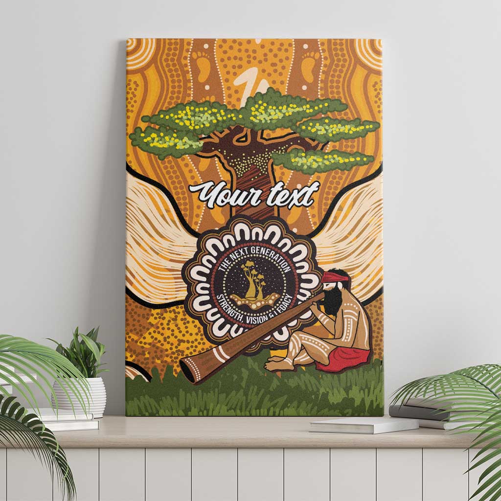 Aboriginal-Islanders NAIDOC Week Personalised Canvas Wall Art Boab Tree Indigenous Art